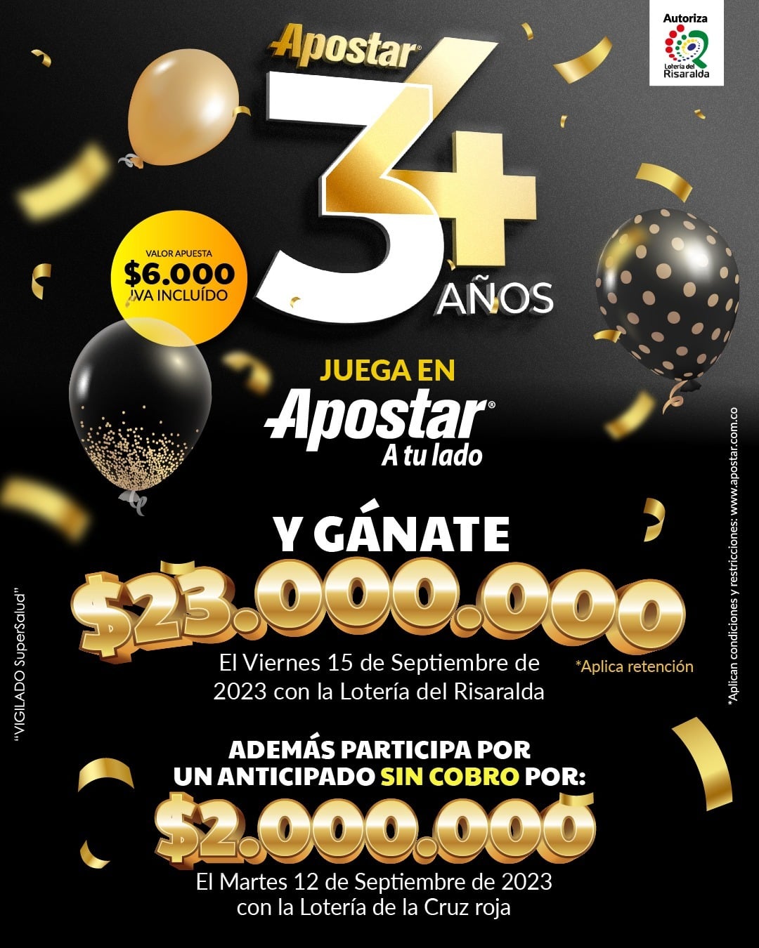 Apostar 34 Años