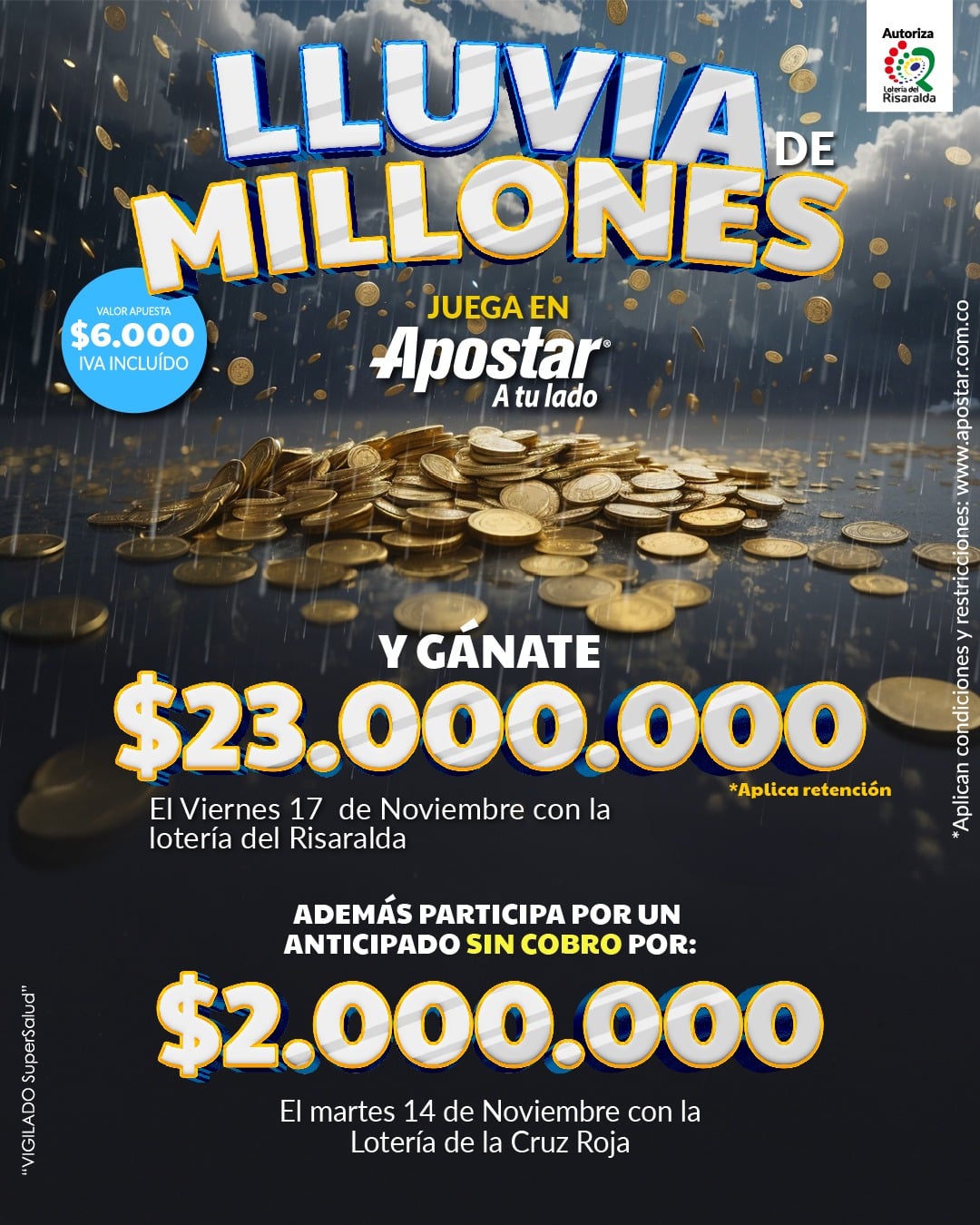 Lluvia de Millones